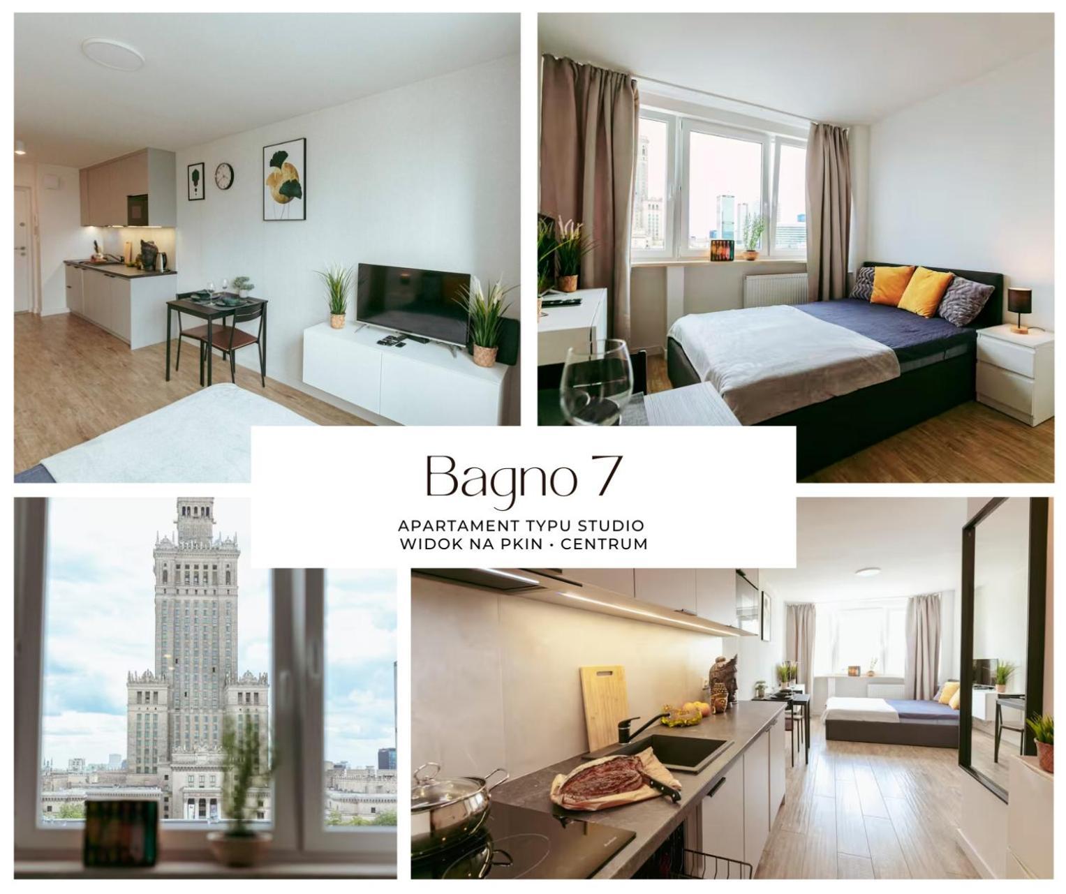 Bagno 7 - Piekny Widok Na Palac Kultury - Wifi - Smarttv 45Cali - Better Rental Warszawa Eksteriør bilde